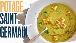 Potage saint Germain (made with split peas) | French culinary school classic