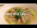 Simple Beef PAPAITAN recipe!