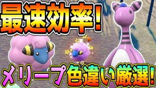 最速！メリープ色違い厳選方法！【ポケモンSV】