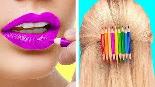 BEAUTIFUL HACKS FOR EVERYDAY LIFE! || Simple Life Hacks by 123 Go! Live