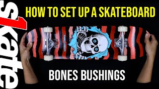 Skate One - How to Install Bones Bushings