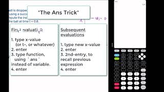 Computing an instantaneous velocity from average velocities, + the ans trick | Calculus (limits)