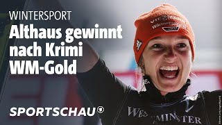 Skispringen: Katharina Althaus gewinnt WM-Gold | Sportschau