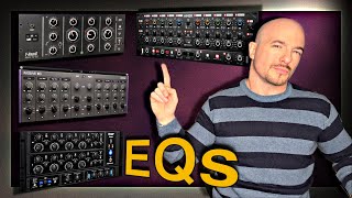 Master Channel Equalizers Amek EQ 200 vs Knif Audio Soma vs EQ 432 vs Passive EQ