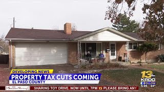 20% reduction in property taxes coming to El Paso County residents