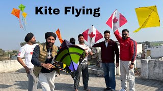 kite flying * ਸਾਡੇ ਇਲਾਕੇ ਦੀ ਬਸੰਤ ਪੰਚਮੀ kite flying - Basant Panchami $ jaanmnahal video