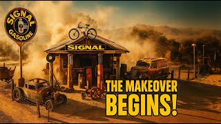 Turning a 100-Year-Old Gas Station Into a Fallout Store!