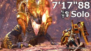 【MHW:I PS4】MRマムタロト ガンランスソロ 7'17\