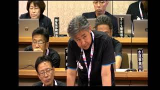 令和6年第2回定例会　閉会日（6月27日）質疑、委員会付託