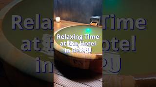 【MURE Beppu】Relaxing time at the hotel in Beppu🛏️ #japan#beppu#travel #hotel#onsen#hotspring#別府#大分県