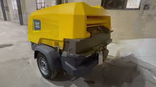 Atlas Copco Xas88 7 Bar 178CFM Small Portable Air Compressor Diesel Screw Air Compressors For Mining