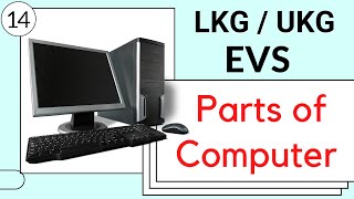Class LKG / UKG EVS | parts of computer | computer parts name in english | toppo kids