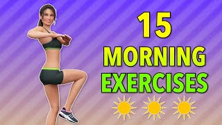 15 Morning Exercises To Do At Home - No Jumping Routine
