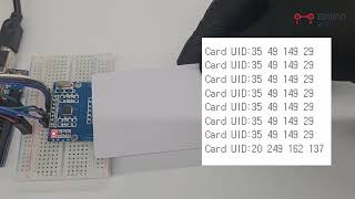 [에듀이노] 아두이노 RFID-RC522 리더기 모듈 세트 RFID