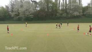 Soccer Drills - Fun and Games - Chase Drill