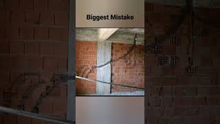 Biggest Mistake in construction #shorts #youtubeshorts #construction #construction