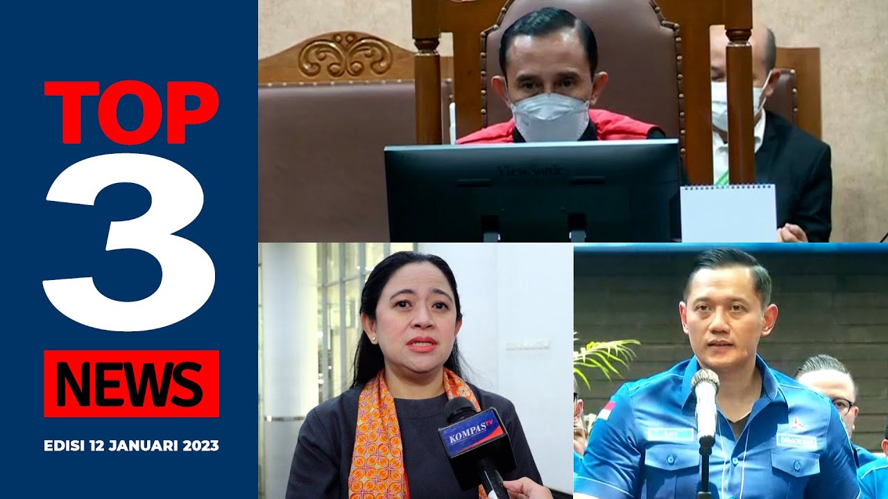 [TOP 3 NEWS] Vonis Benny Tjokro, Demokrat Soal Enembe, PDIP Soal Sistem ...