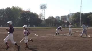 20141123 東村山中央ボーイズ 11-1 世田谷ボーイズ(東京西)FULL