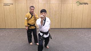 태권도 유급자품새 태극5장 - 3 (Taekwondo Color Belt Pooomsae Taegeuk 5Jang)