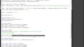 Chat client with Python and tkinter based on TML SDK