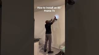 How to install a Samsung Frame Tv