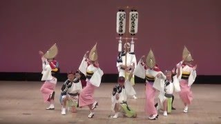 しらさぎ連による阿波踊り（平成27年度 浜北文化センターふれあい感謝祭）