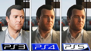 Grand Theft Auto V | PS3 - PS4 - PS5 | Final Graphics Comparison