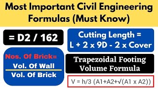 CRITICAL Formula You Need to Know for Civil Site Work! | Most Important Civil Engineering Formula|