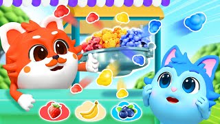 Rainbow Popcorn Machine + Colors Song | Children Songs | Bebezoo - Nursery Rhymes & Kids Songs