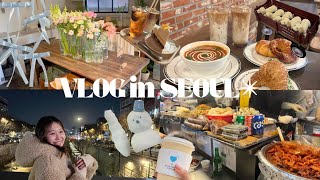 【VLOG】2泊3日のドタバタ⁇韓国旅行☃️⭐︎seoul/聖水/広蔵市場/ソウルの森