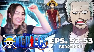 ENTER SMOKER!!! FIRST TIME WATCHING ONE PIECE Episodes 52 & 53 REACTION