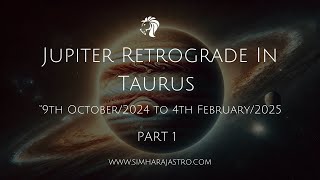 Jupiter Retrograde (Part 1)