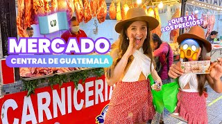 🇬🇹Esto me PASÓ visitando El MERCADO CENTRAL de GUATEMALA #guatemala  #guatemalacity