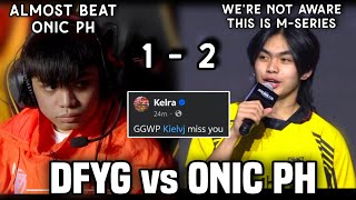 What a GAME! ONIC PH almost lost to DFYG with an EPIC COMEBACK  in CHINA WORLD CHAMPION CHALLENGE...