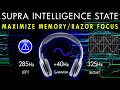 The Supra Intelligence State - Maximize Your Memory / Razor Sharp Focus - Ultra GAMMA  Binaural Beat