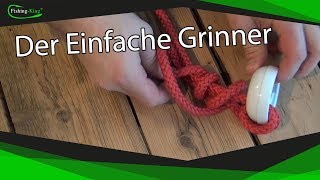 Der Einfache Grinner: Monofile Schnur mit einem Wirbel verbinden | Fishing-King.de