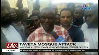 Man allegedly storms mosque wielding gun, orders Imam to stop prayers