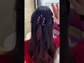 amazing simple hairstyle 🦋 trending fashion hairtutorial viral shorts