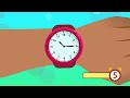 ¿qué hora es aprender a decir la hora en punto y media y cuarto menos cuarto episodio 2