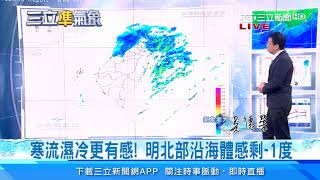 寒流濕冷下探5度！吳德榮：這2天去賞雪最佳｜三立準氣象｜20210106｜三立新聞台