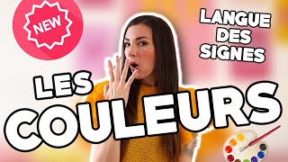 Les Couleurs en Langue des Signes Française