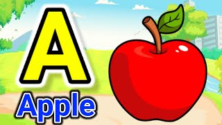 The ABC Phonic Song | Toddler Learning Video | A is for Apple a a Apple | B is for ball b b ball 16