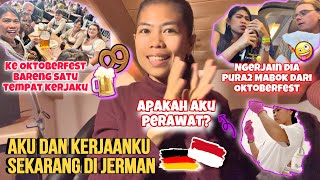 KERJAANKU YG SEKARANG SEBAGAI AUSBILDUNG DI JERMAN🇩🇪 #Prank Si Bule Jerman Pura-Pura Mabok😅