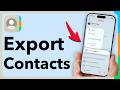 Your iPhone Contacts Aren't Locked - Export Them To Google, CSV, Or Excel