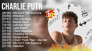 Charlie Puth Greatest Hits 2023 ~ Billboard Hot 100 Top Singles This Week 2023