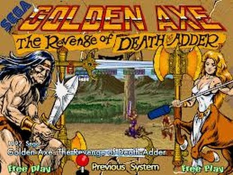 Golden Axe: The Revenge Of Death Adder (Arcade) - YouTube