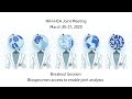 NIH-HCA 2020 Joint Meeting: Breakout Session - Biospecimen Access To Enable Joint Analysis