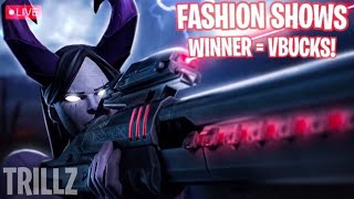 🔴REAL FORTNITE FASHION SHOW \u0026 HIDE AND SEEK LIVE! 1 WIN = 2500 VBUCK #fashionshow