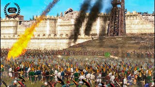 Siege of Constantinople | Ottoman Empire vs Romans - Epic Cinematic Total War Battle