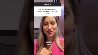 Breast lift without implants? | #breastlift #plasticsurgery